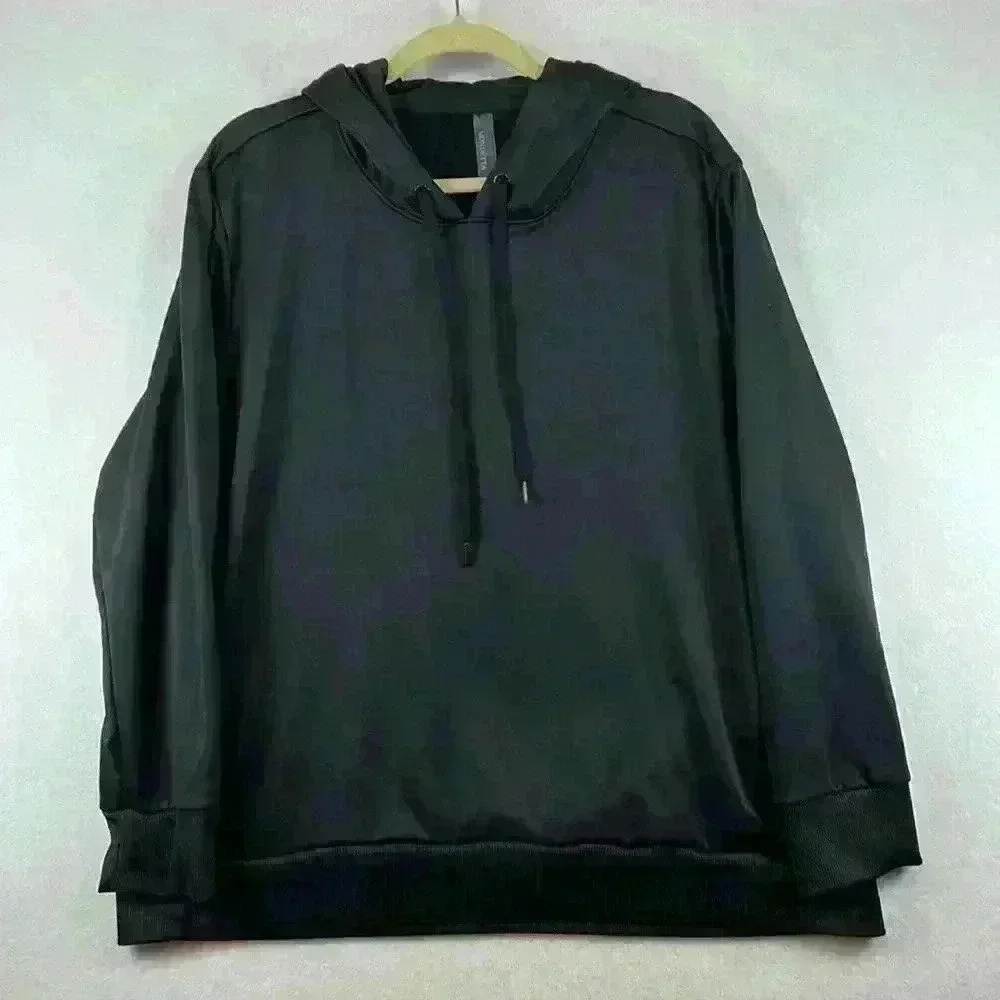 Mondetta Women’s Black Peformance Fleece Pullover Hoodie Size XXL